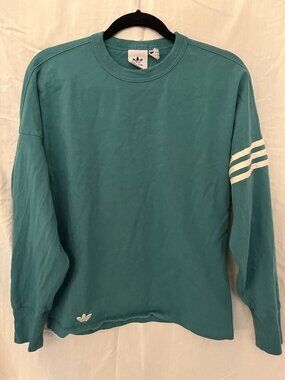 Blue Adidas Long Sleeve